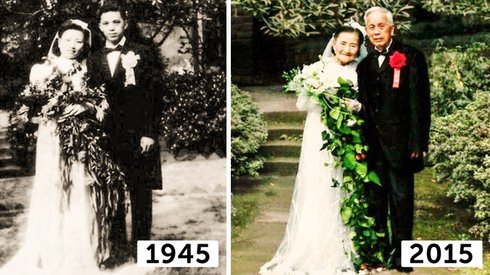 Evliliklerinin 70. Yılında Nikah Tazeleyen 98 Yaşındaki Çift