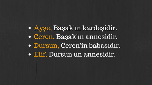 Akıl Oyunu: Akrabalık İlişkileri