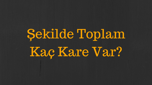Akıl Oyunu: Kaç Kare Var? 