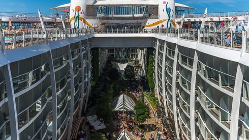 Dünyanın En Büyük Cruise Gemisi Dev Bir Şehre Benziyor