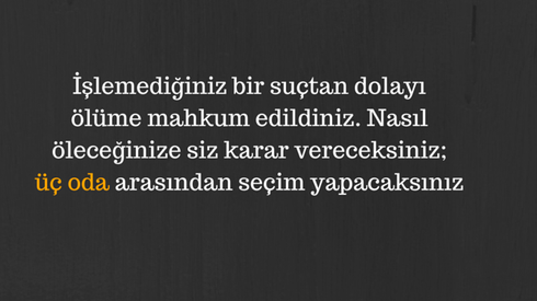 Hangi Odayı Seçeceksiniz?