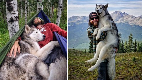Köpeğini Kapalı Bırakmaya Kıyamayan Adam Onunla Tüm Dünyayı Geziyor