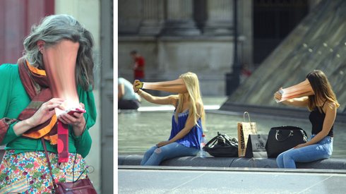 Telefonların 'Ruhlarımızı Nasıl Emdiğini' Gösteren Sıradışı Fotoğraflar